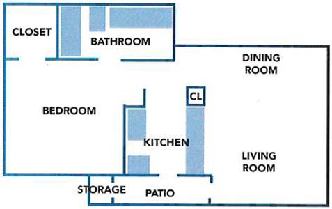 Fairwood One Bedroom / One Bath - 637 Sq.Ft*